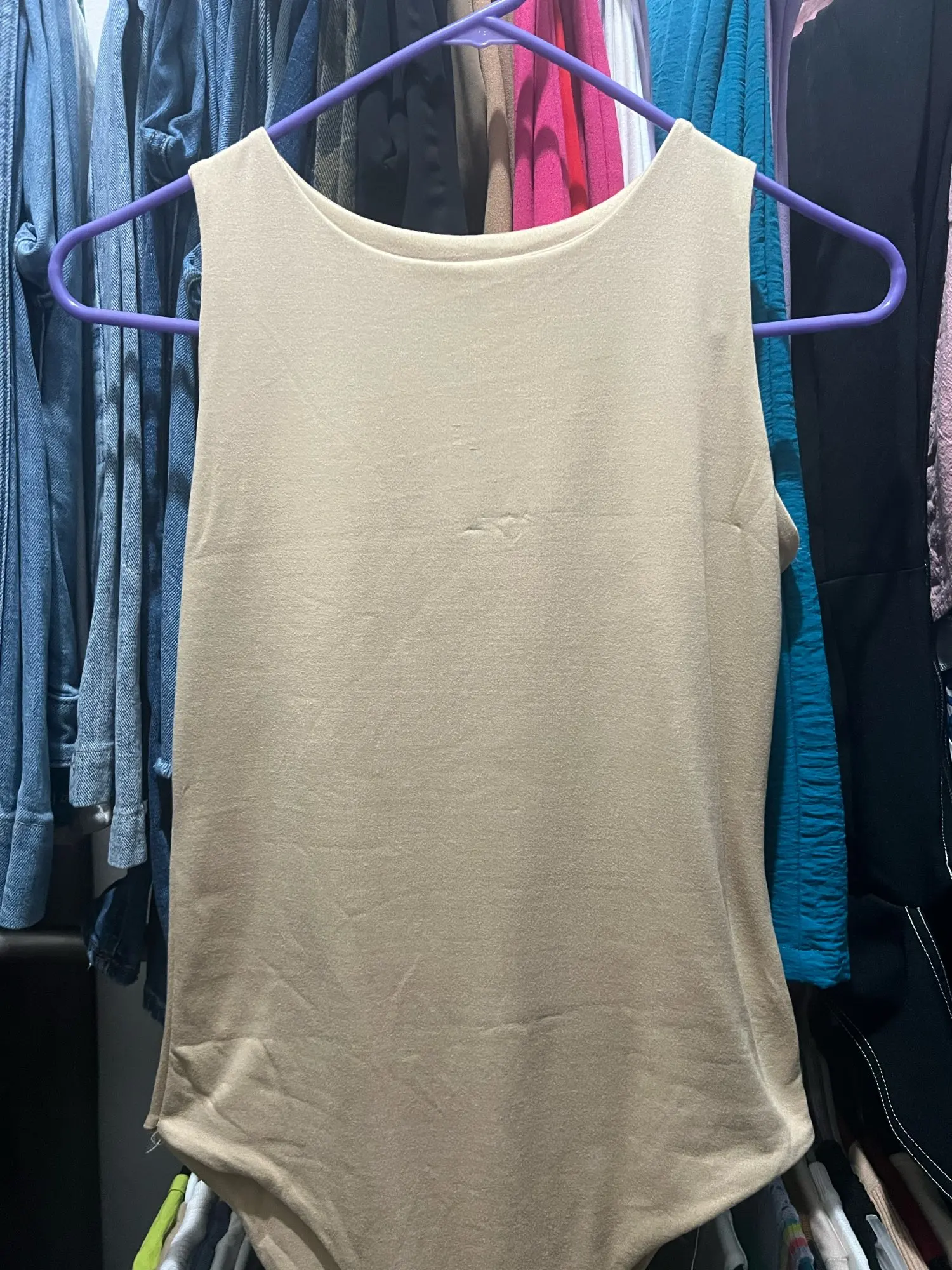 SUYISODA Women's Casual Slim Bodysuit Jumpsuit photo review