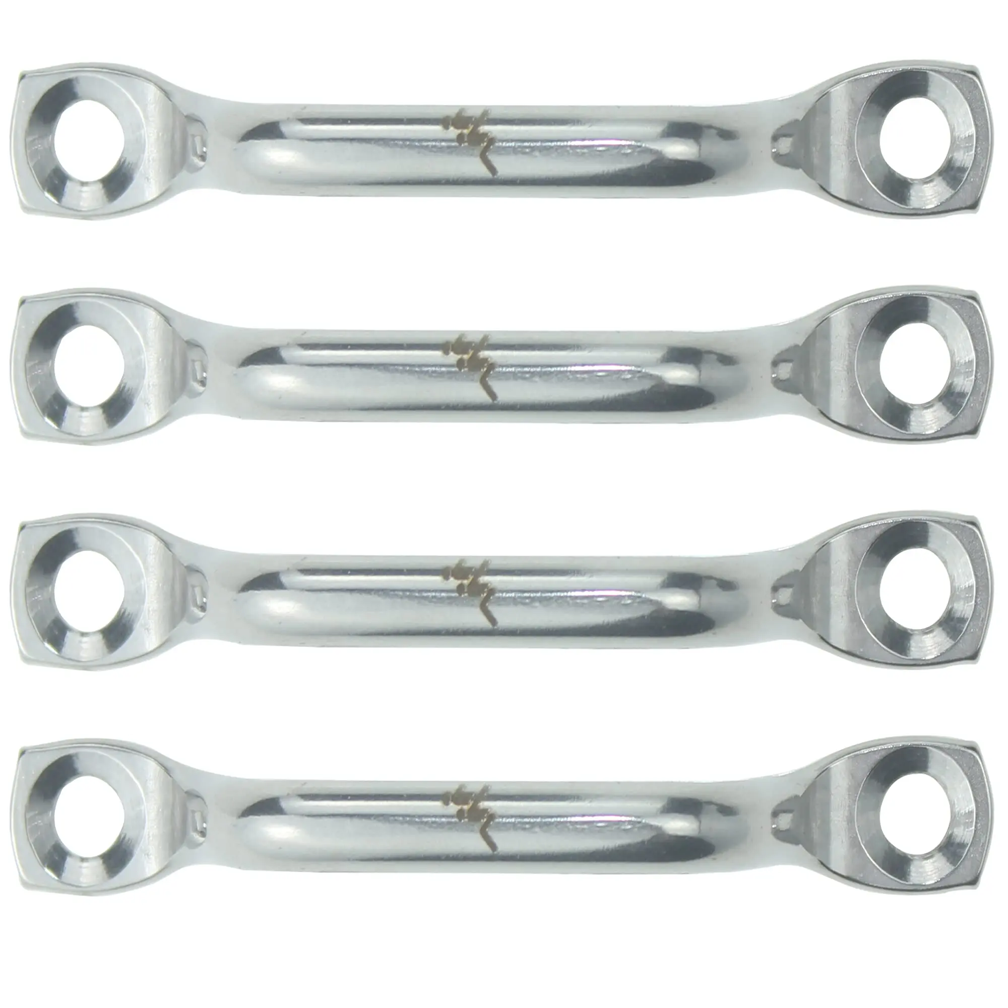 Bimini Top Strap Pad Eye Footman Loop 8pcs - Heavy Duty Stainless Steel for Boat, Kayak, Tie Downs, Jeep Wrangler Door Strap 3