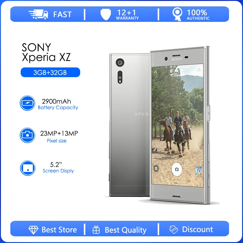 Sony Xperia XZ F8331 Refurbished Original Unlocked GSM Quad core 4G LTE ...