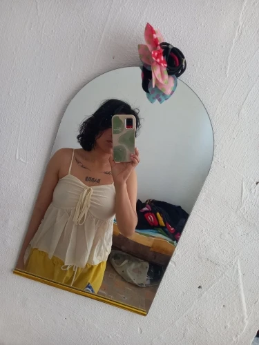 Elegant Linen Blend Babydoll Crop Top with Ruffle Details photo review