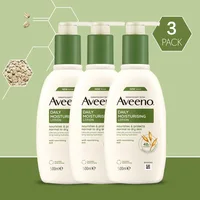 Aveeno Daily Moisturising Body Lotion 500ml, Suitable For Sensitive Skin, With Soothing Oats & Rich Emollients, Long-lasting 48h