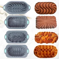 Plateau grille-pain en silicone, plateau à pain antiadhésif pour four de cuisine, adapté au pain banane, au sandwich, aux gâteaux livres et aux patins de viande 1
