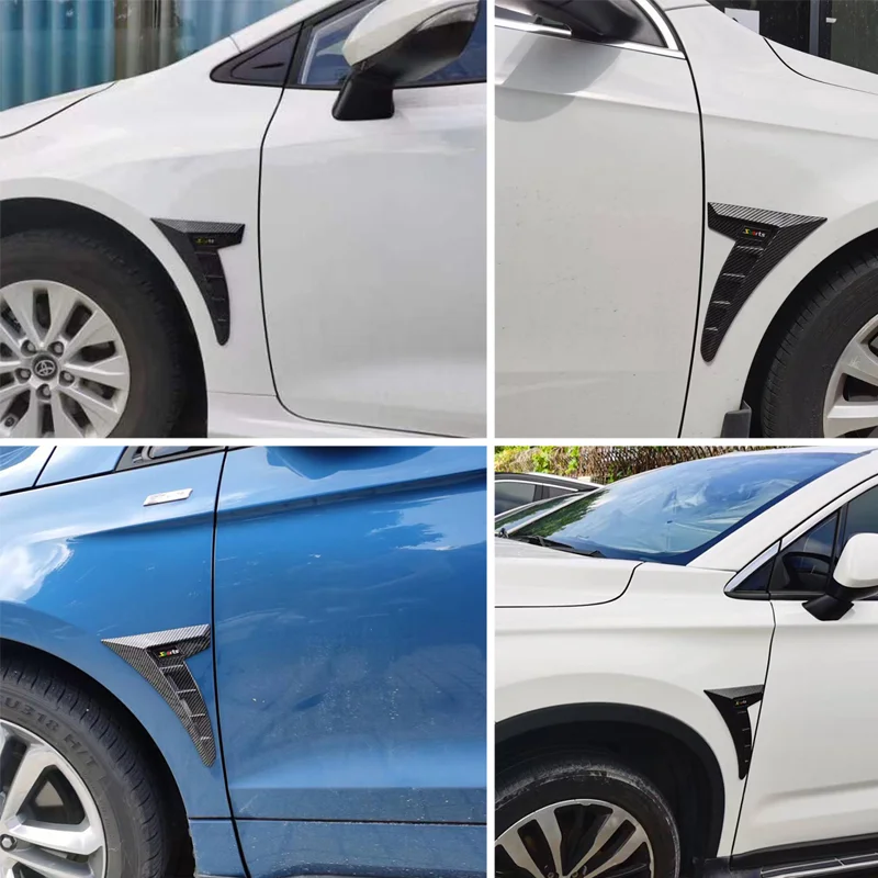 Car Air Flow Intake Hood Fender Side Vents Decoration Auto Tuning Accessories For BMW E90 F20 E46 E92 G20 4x4 car stickers car window stickers car door seal strip car door moulding trim car console organizer window door cover trim car window trim stickers car window trim car door handle car window protector strip