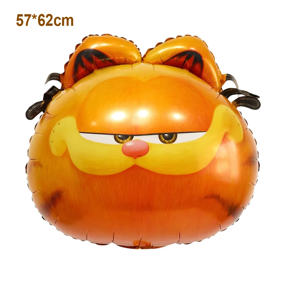 thumbnail image 1 of Decoración de fiesta de cumpleaños con dibujos de Garfield, lindos y divertidos globos de gato, pancarta, fondo, vajilla, vasos, suministros para fiestas, juguetes para niños, regalo, 1 of 5