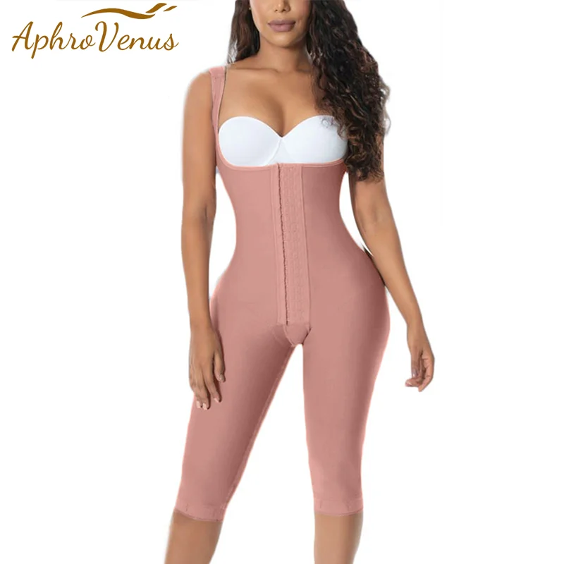 

Компрессионная ткань Fajas для контроля живота, регулируемые застежки для плеч, естественная Бриллиантовая ткань для похудения, корректор живота