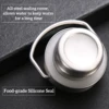 Stainless Steel Thermos Water Bottle Leak-proof Double Wall Large Capacity Wide Mouth Sports Water Bottles For Cycling 2