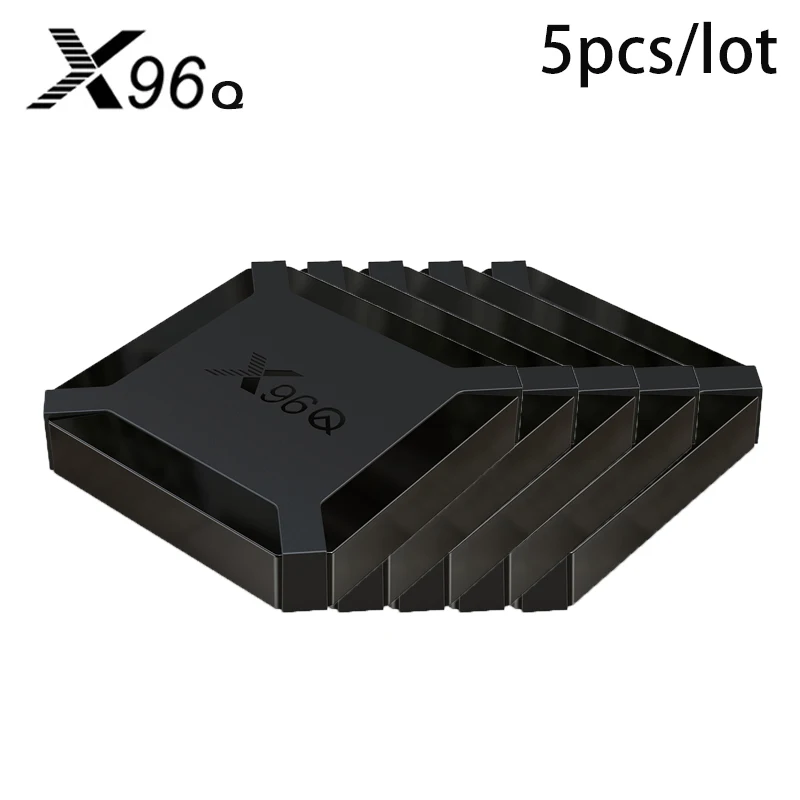 

Wholesale Price 5PCS X96Q TV Box Android 10.0 Allwinner H313 Quad Core 4K 2.4G Wifi Set Top Box