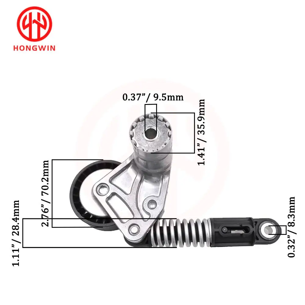 Timing Chain Drive Belt Tensioner Timing Belt Kit New Belt Timing Chain Tensioner Assy 6712000270 6712000370 534053310 APV3231 Fits Ssangyong Actyon Sports Korando Rexton 2.0