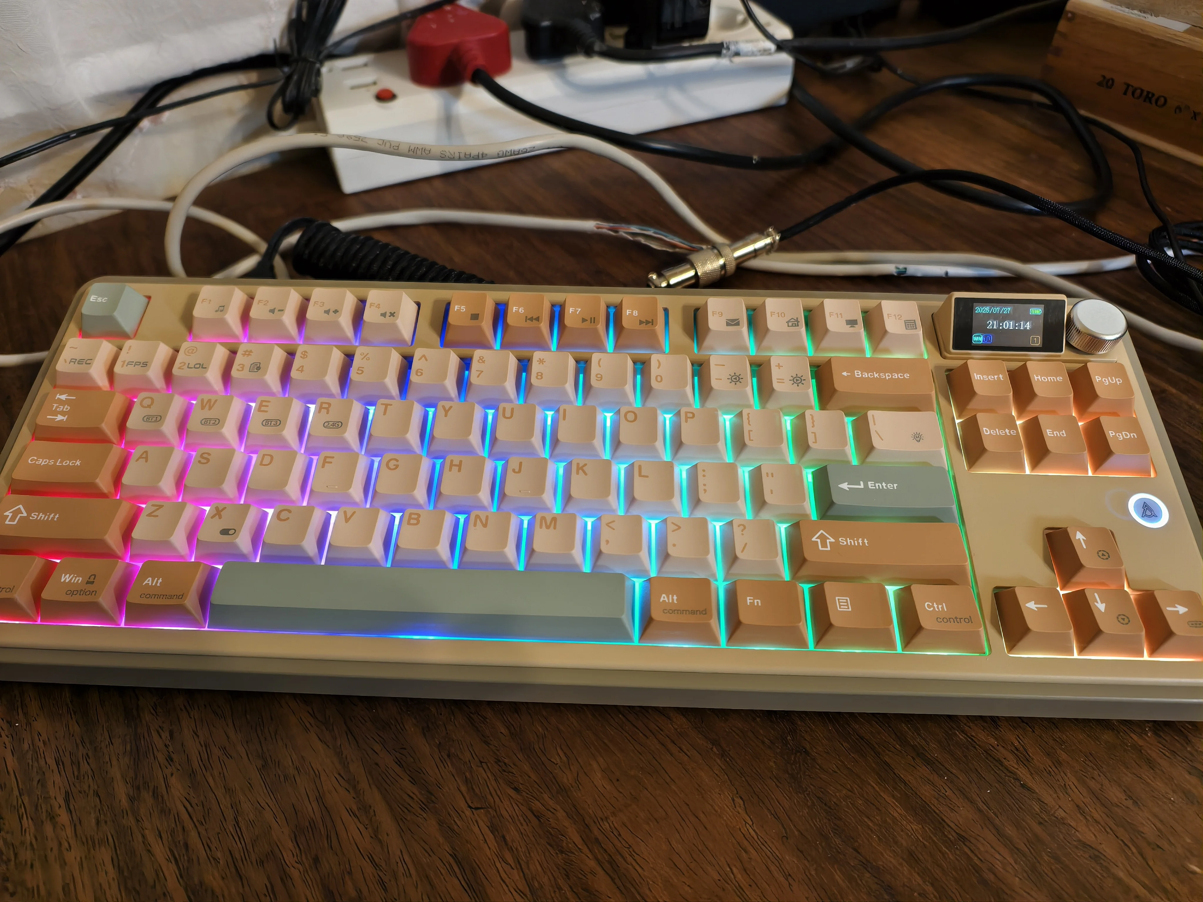 Ajazz AK870 Magnetic Switch Mechanical Gaming Keyboard RGB Backlit