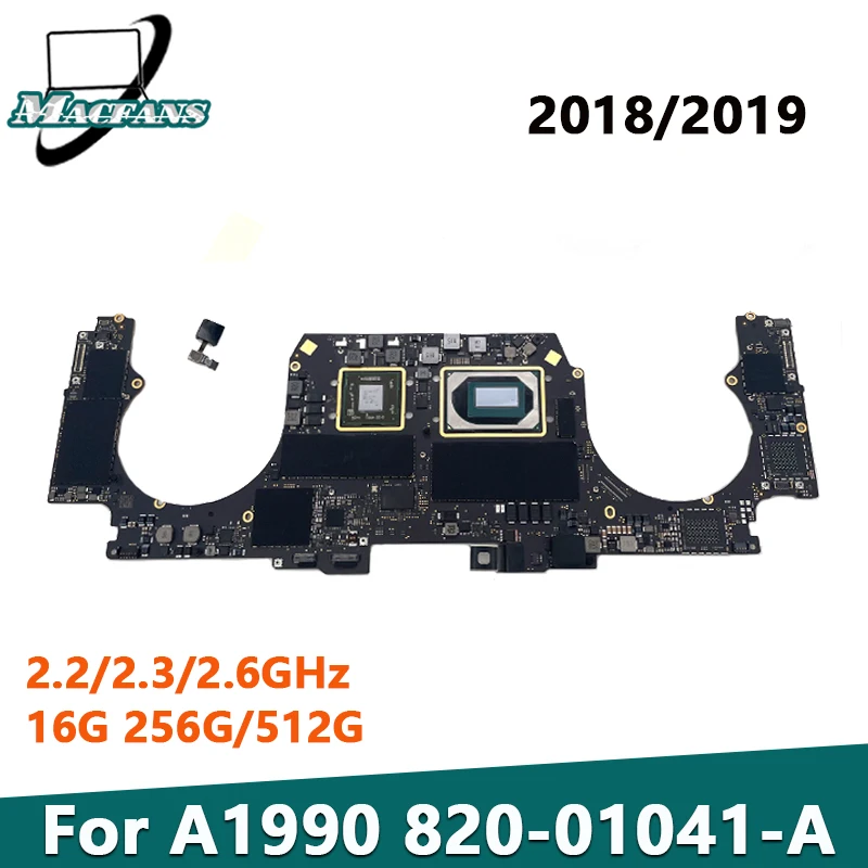 

Original A1990 Motherboard for MacBook Pro 15" A1990 Logic Board 2.2GHz 2.3GHz 2.6G 16GB 256GB 512GB 2018 2019 Year 820-01041-A