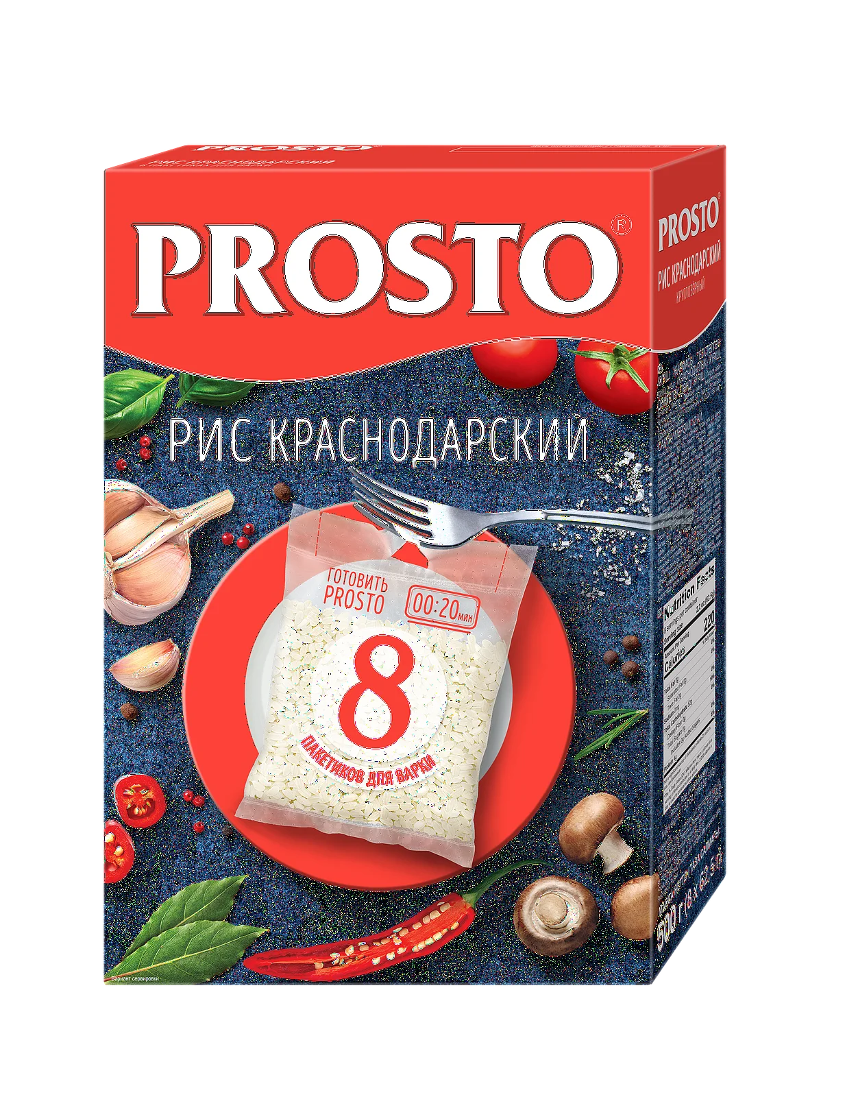 Рис круглозерный Prosto Краснодарский 500г