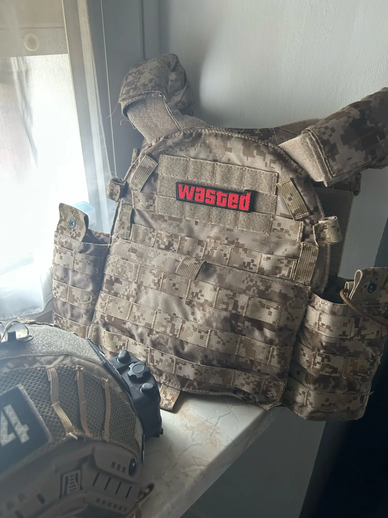 Wasted Gaming Embroidered Patch photo review