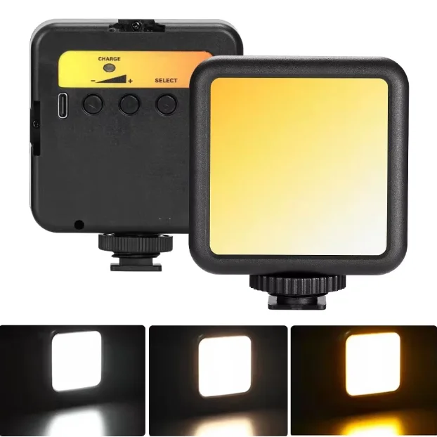 Photo Studio Light LED for Tiktok Youbute Game Live Video Fill Lighting Portable Camera Recording