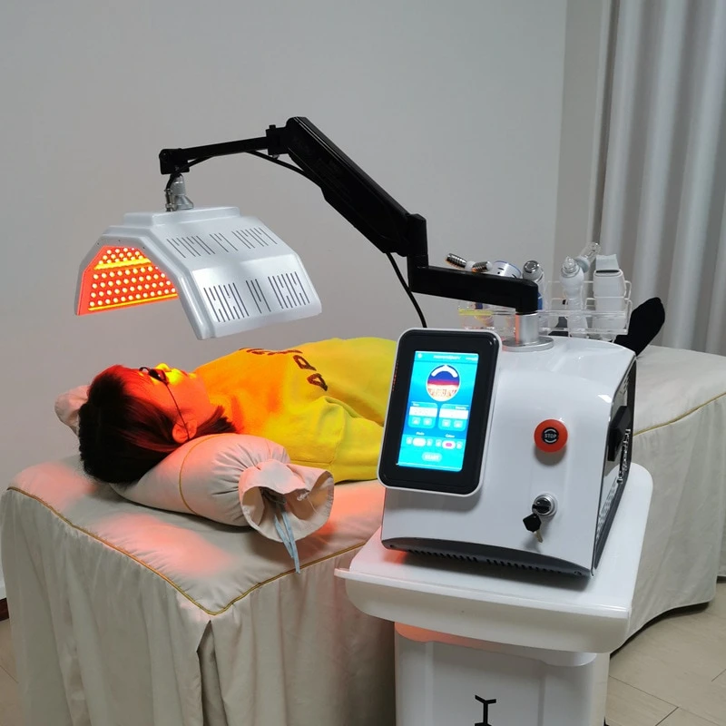 2023 New 6in1 Red Light Therapy Pdt Device 273 Lamps Photodynamic Led Facial Care Acne Treatment
