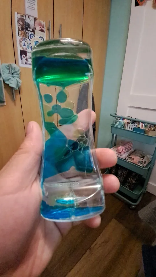 Liquid Motion Bubbler Hourglass Timer photo review