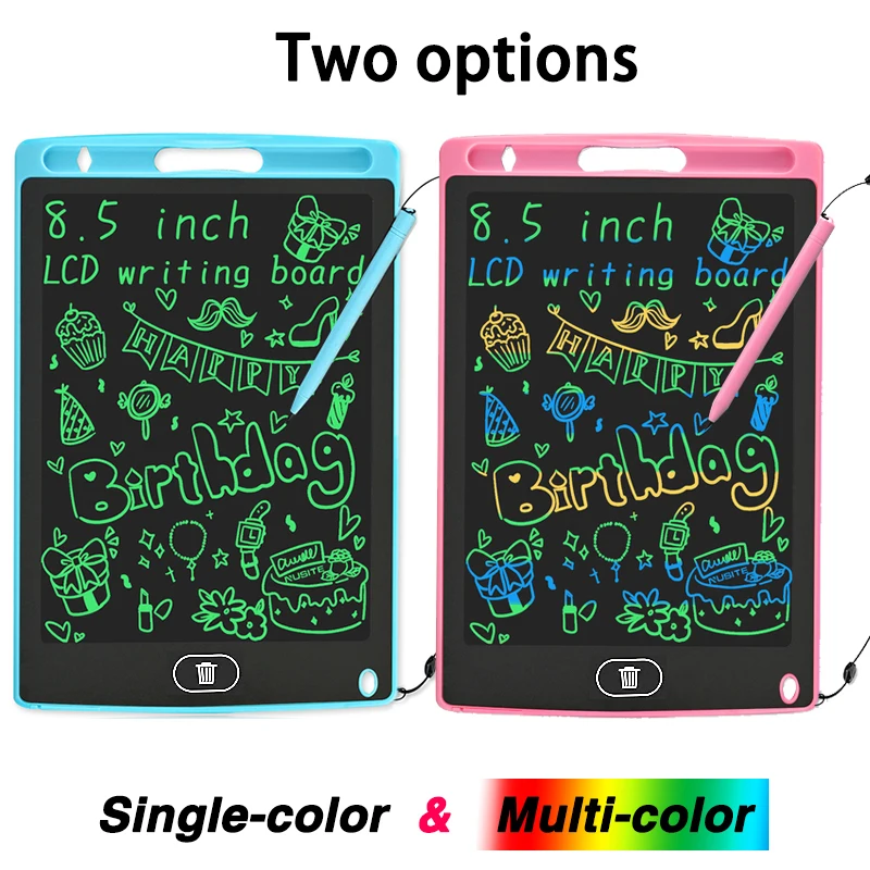 어린이 장난감용 LCD 드로잉 태블릿, 그림 도구, 전자 필기 보드, 소년 어린이 교육 완구, 8.5 인치