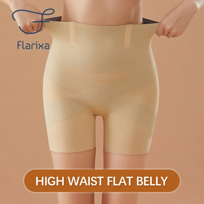 Fashion Flarixa Waist Trainer Body Shaper Plus Size Women's S Seamless High  Waist Flat Belly Slimming Underwear Breathable Corset @ Best Price Online