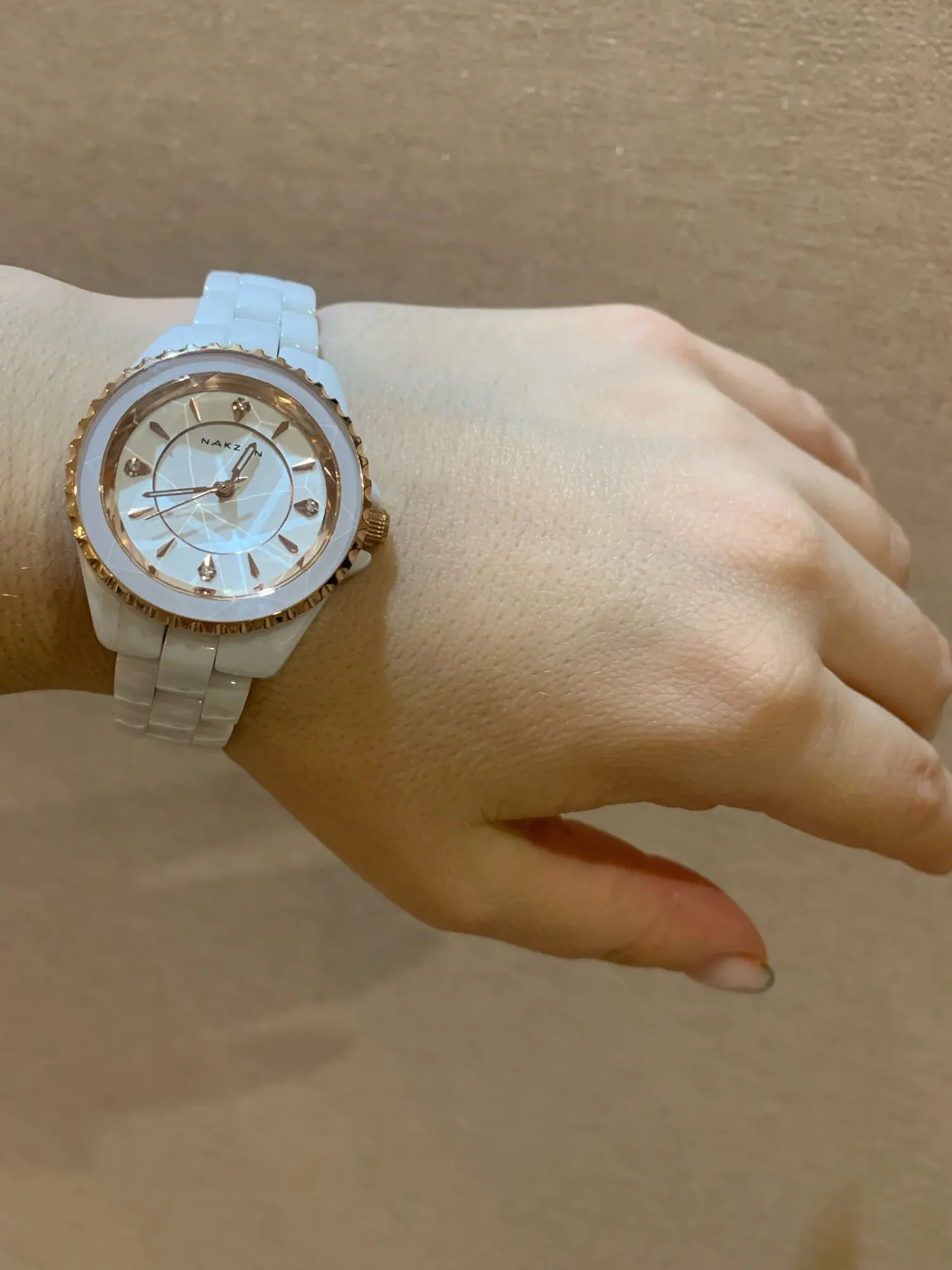 Nakzen-Women's Quartz Watch,New Fashion,Water Resistant,Analog,Diamond,Gift photo review