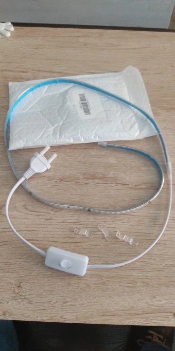 LED Strip Light 220V 2835 Waterproof 120LEDs/m With Switch photo review