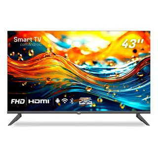Smart Tv Led Hq 43 Full Hd Design Slim Android Wi-fi