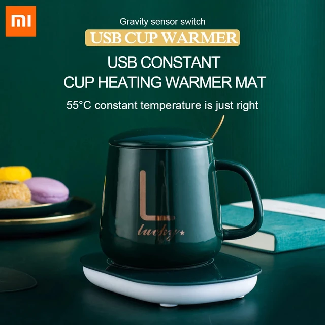 Xiaomi Mug Heater Coffee Mug Cup Warmer Smart Heating Pad Large