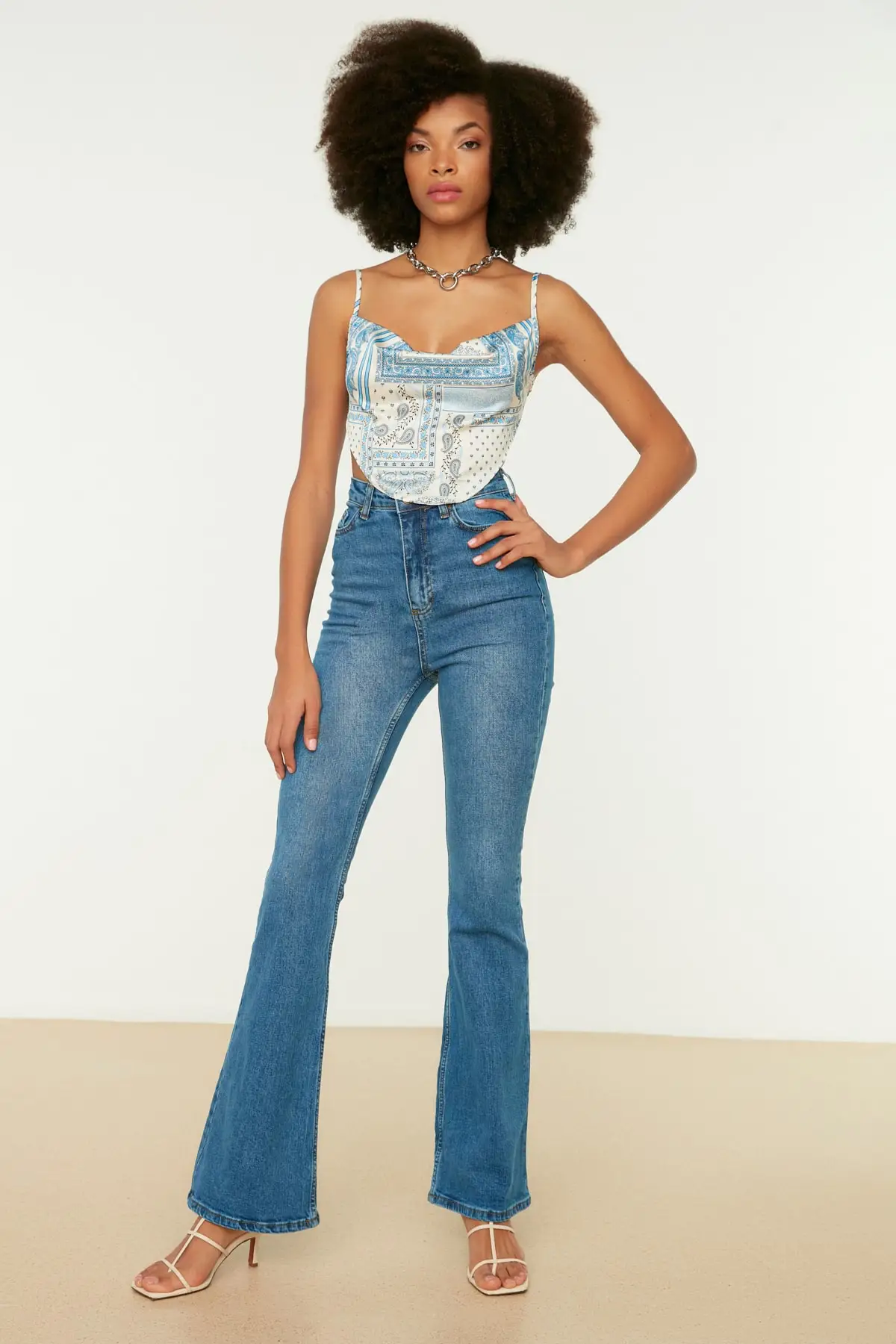 Flare Jeans Pants Women’s Vintage Denim y2k Jeans Women High Waist Fashion Stretch tall and thin Trousers streetwear retro Jeans