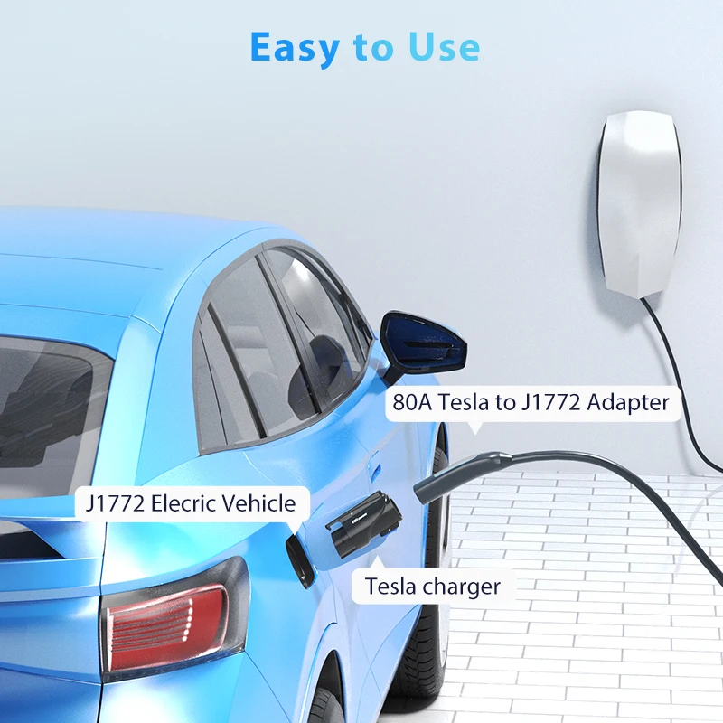 テスラ Tesla to j1772 アダプター Amazon.co.jp: EvKasoku テスラ（Tesla）- J1772 充電アダプター