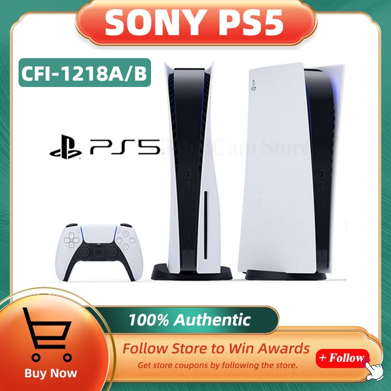 Sony-Console PlayStation 5, Edição Digital PS5, Armazenamento para Jogos,  Ultra Alta Velocidade, Controladores Adaptativos SSD, Áudio 3D, 825GB -  AliExpress