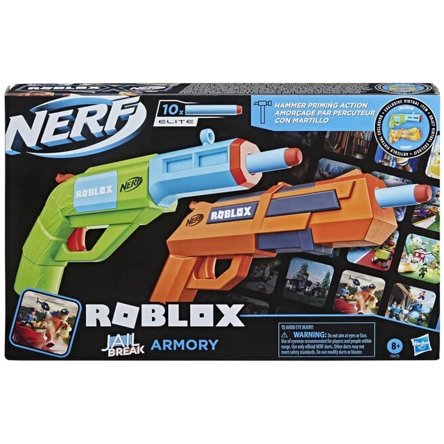 Blaster Hasbro Nerf Roblox jailbreak Armory f2479eu4 - AliExpress