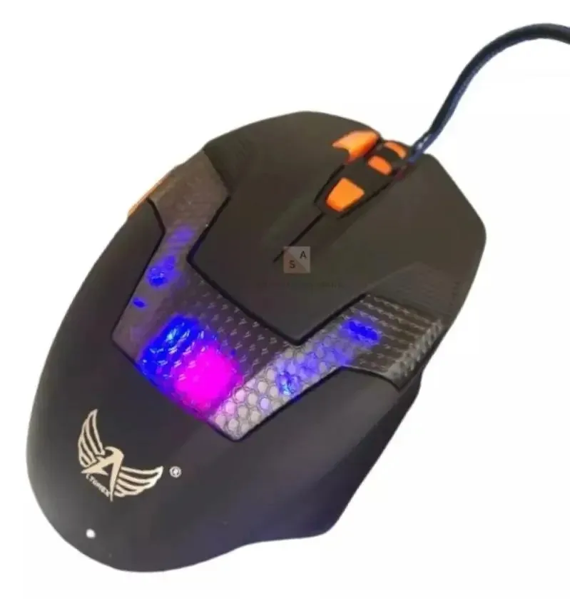 Mouse Gamer Modern Design Ergonomic LED 5 Buttons Cable Reinforced Rgb PC Notebook Computer-Fast Delivery to All Brazil