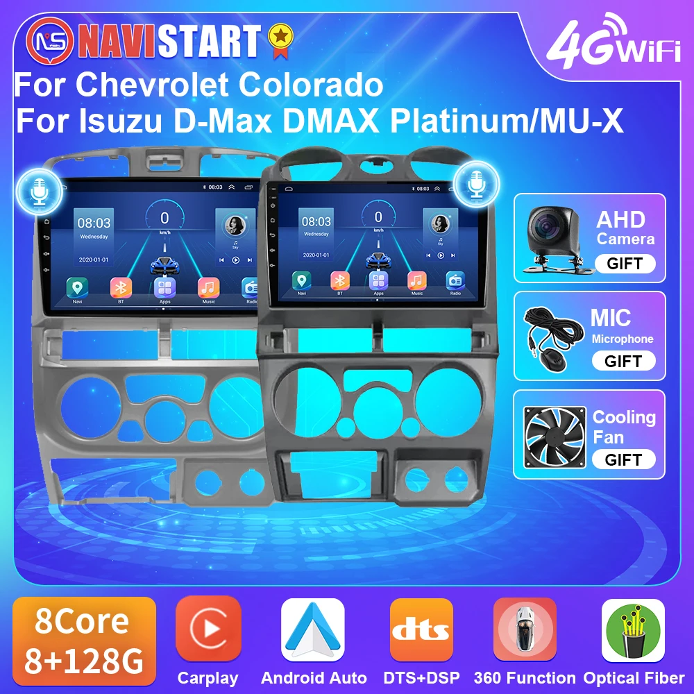 Kit de cadre stéréo d'autoradio Android pour ISMERCEDES U D-MAX/MU 7  CHEVROLET COLORADO Dash Panel Fascia Cable Adapter - AliExpress