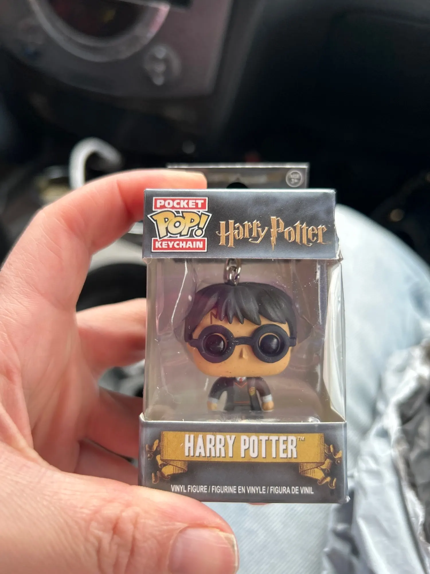 funko Keychain Toy Harried Series Ginny Ron Hedwig Snape Luna Fawkes Demendore Luna Pocket Pop Action Figure KeyChains Toys photo review