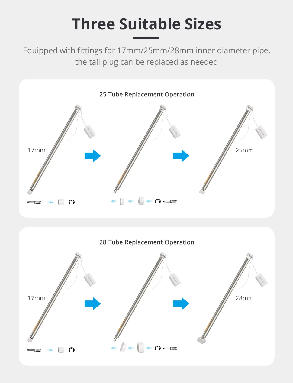 Zemismart-Zigbee Roller Shade Blinds Motor, Motor Elétrico