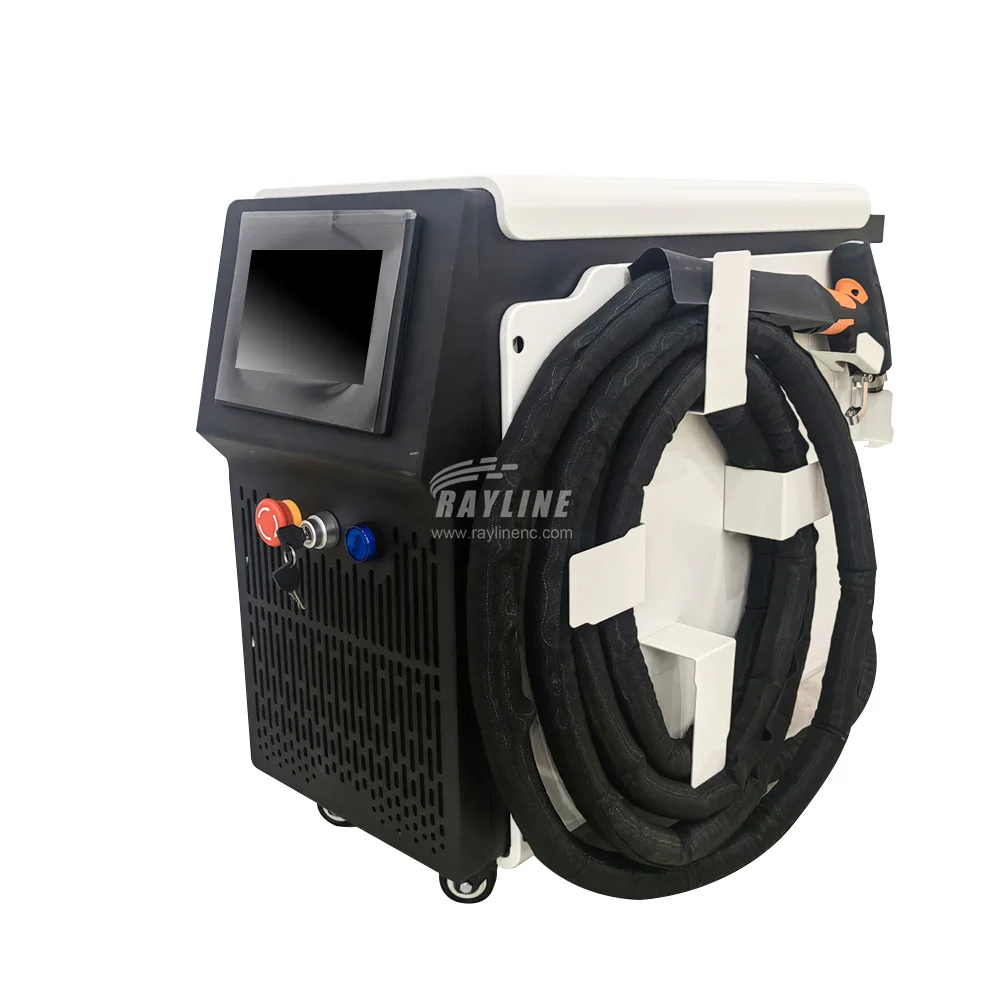 1000W/1500W/2000W Air Cooling White/Black Handheld Fiber Aluminum Metal Laser Welding Machine 3 in 1 Laser Welder Cutter Cleaner