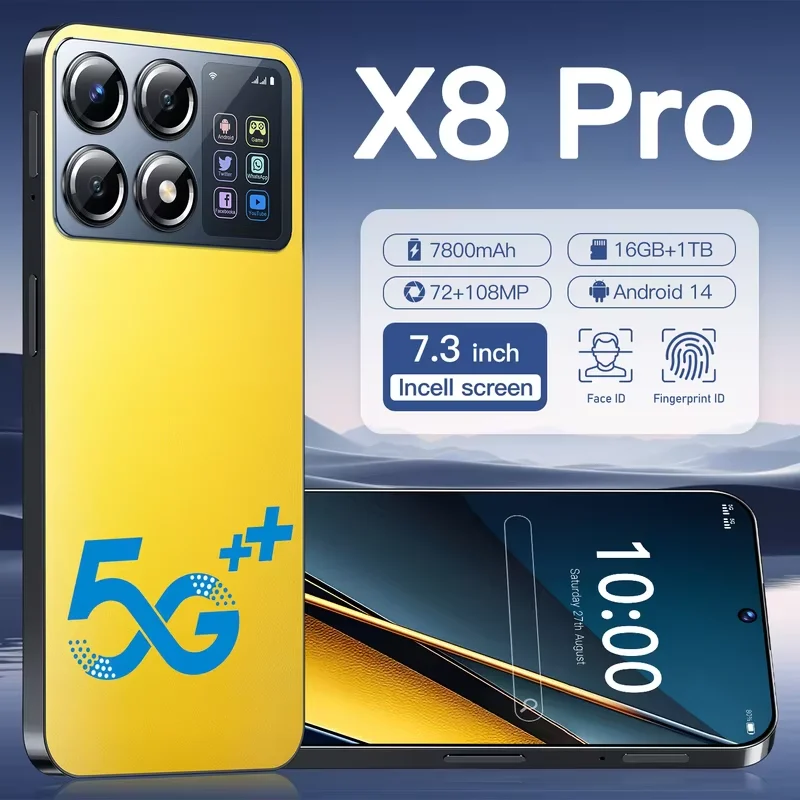 岡*博様 2025年新型X7 Pro Max 7.3グローバル版純正スマート顔認 Xioami X7 Pro 2025 New 7.3HD Global Edition Original Smart