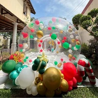 Christmas Inflatable Balloons Bubble House Outdoor 8.2/10FT Commercial Grade PVC Bubble Tent House With Blower For Party Decorat 1
