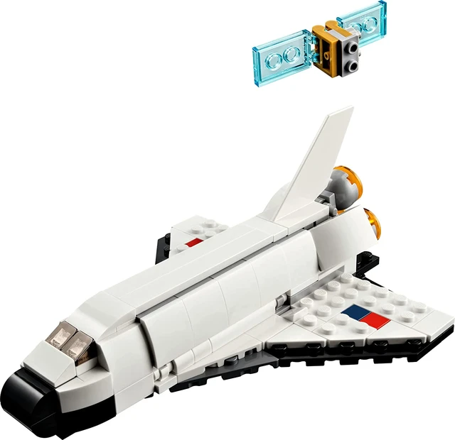 LEGO Creator – jouet de navette spatiale 3 en 1 pour enfant