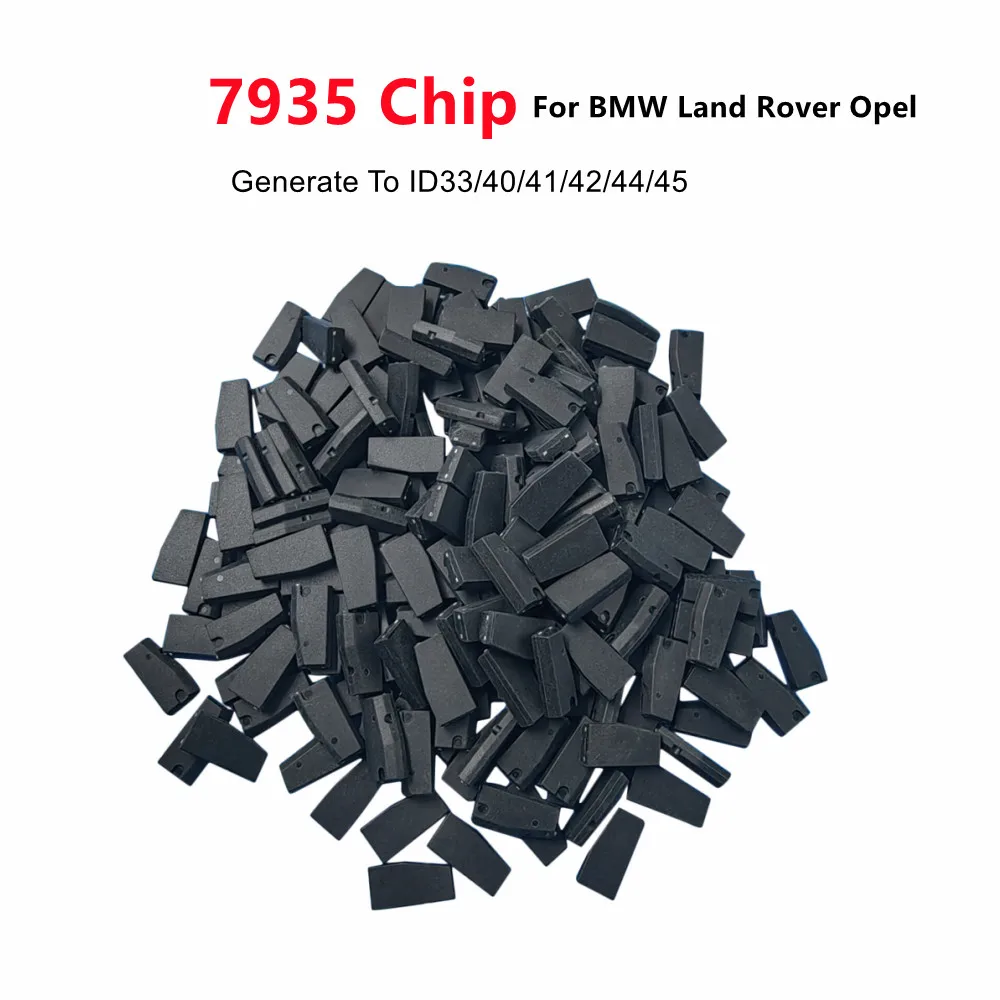 Transponder Chip Aftermarket Blank PCF7935 ID44 ID40 Ceramic Chip Generate ID33/40/41/42/44/45 PCF7935AA PCF7935AS