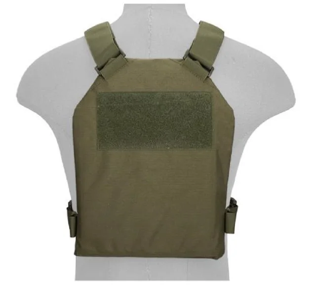 GILET TACTIQUE PLATE CARRIER SAPC OD 1000D LANCER TACTICAL A68600 AIRSOFT