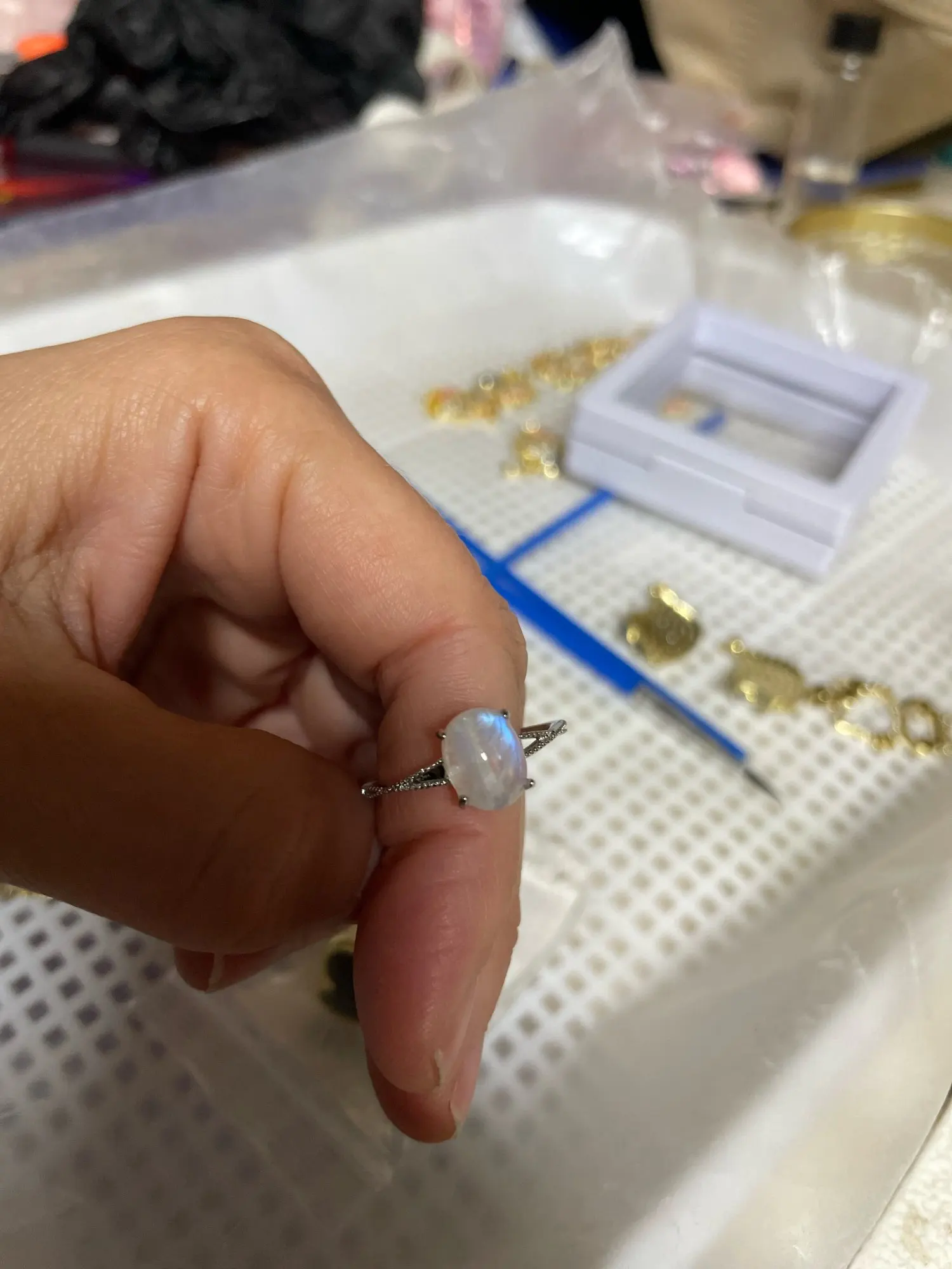 Lunar Glow | Moonstone Ring photo review