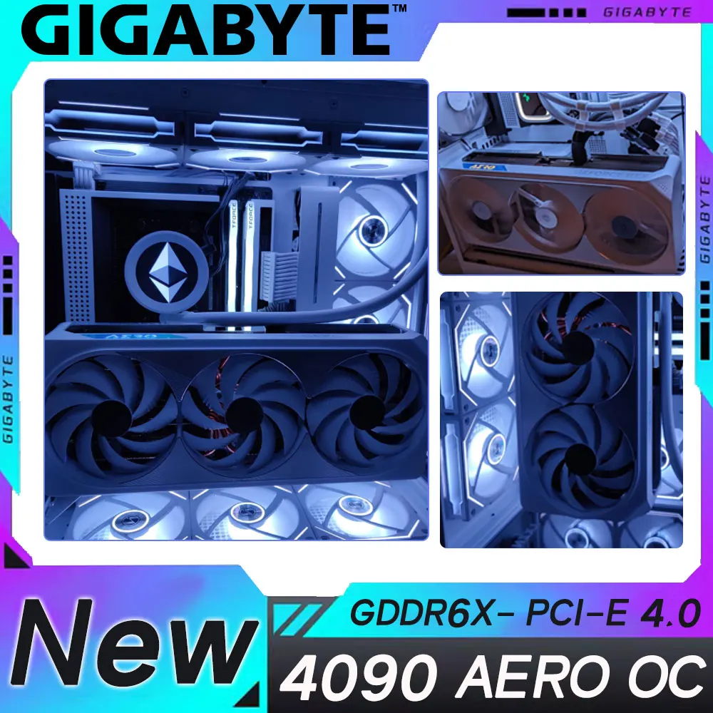 Рисунок 2 - Видеокарта Gigabyte RTX 4090 AERO OC 24G GDDR6X