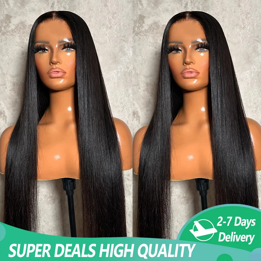Bone Straight Lace Front Wig - Affordable