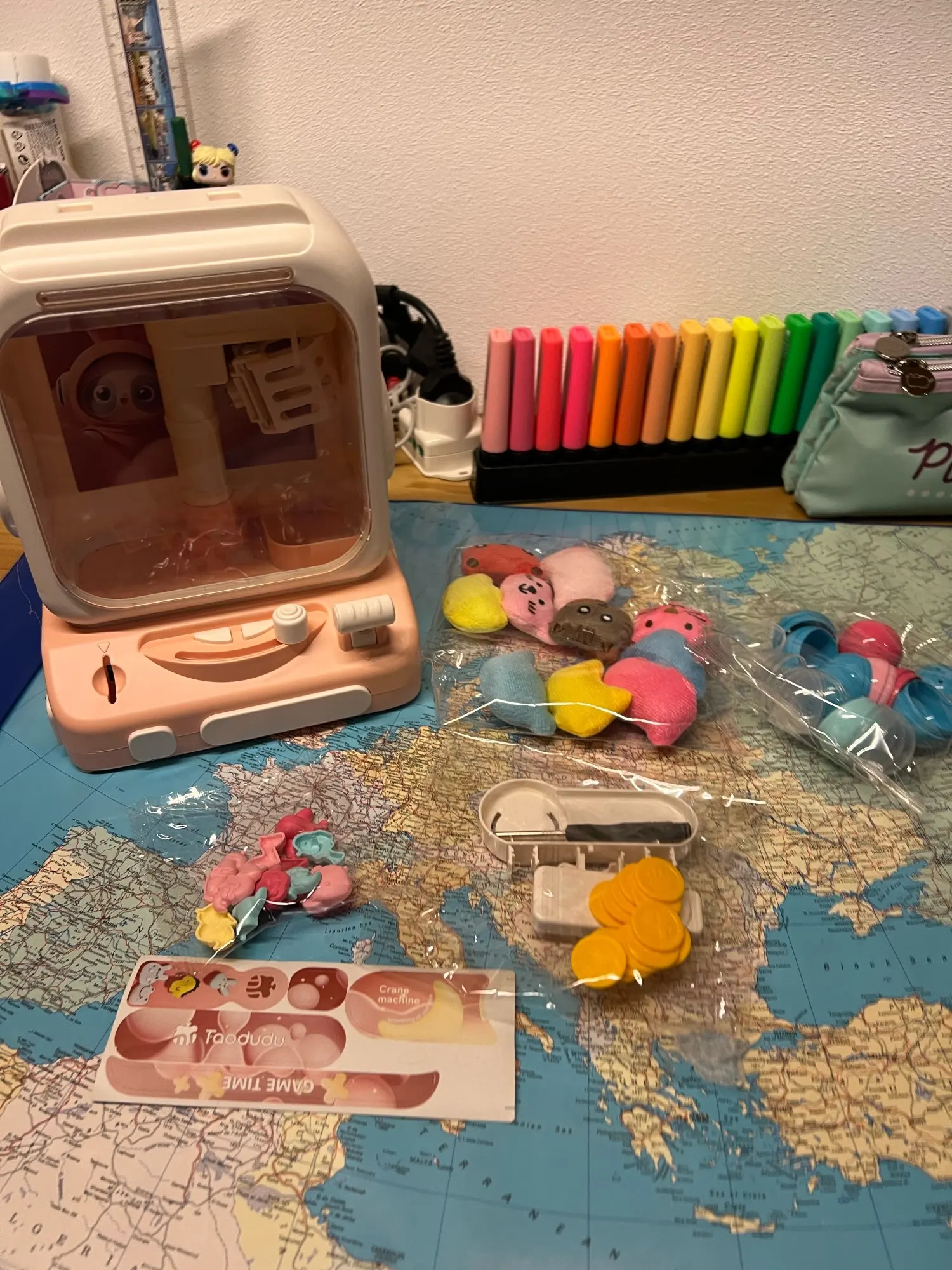 Mini Claw Catch Toy Crane Machine photo review