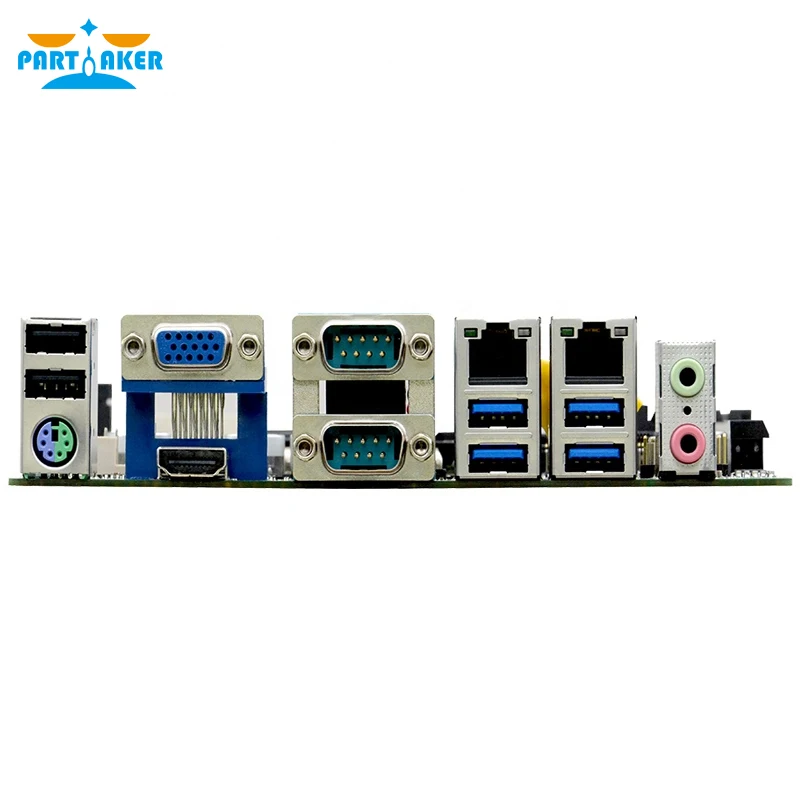 Partaker ITX-P360 LGA1151 Dual LAN 2 DDR4 2 SATA x86 Embedded Industrial Mini ITX Motherboard For POS Machine NAS Server