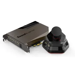 Creative Sound Blaster AE-7 PCIe Gaming Sound Card, Quad-Core, 127dB DNR ESS SABRE-class 9018 DAC, 7.1, Dolby, DTS Encoding