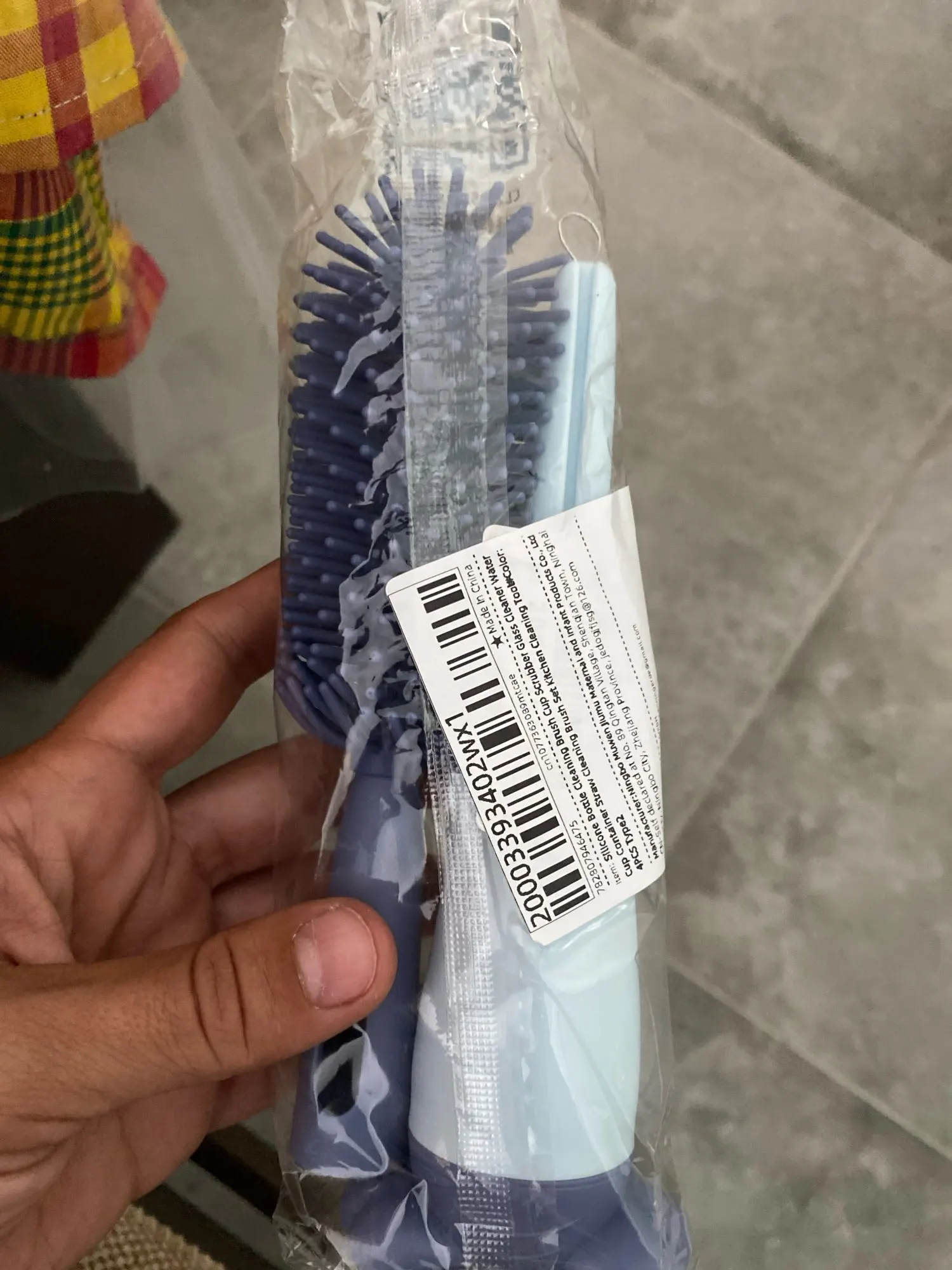 Cepillo de silicona 3 en 1 para biberones photo review