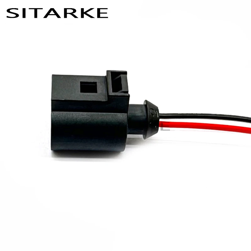 Connecteurs Voiture Étanches 2 Broches - Compatibles Audi, VW, Skoda | Kit Mâle/Femelle Avec Joints