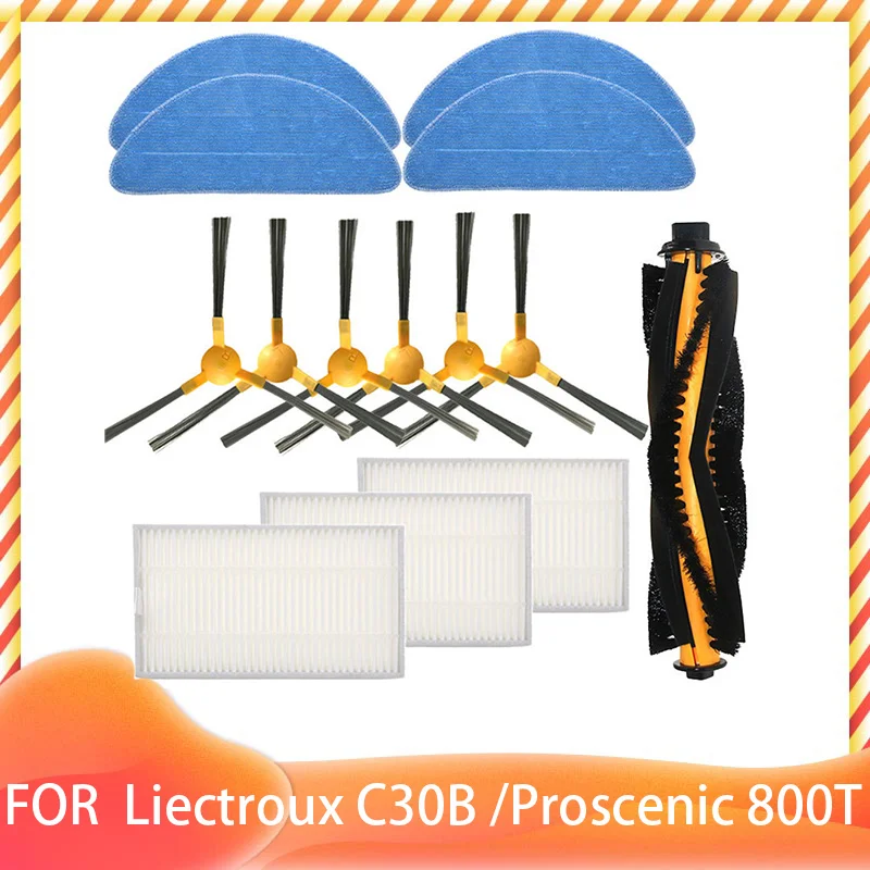 Para Liectroux C30b E30 Xr500 Proscenic 800t 820s 830p Blaupunkt Xboost