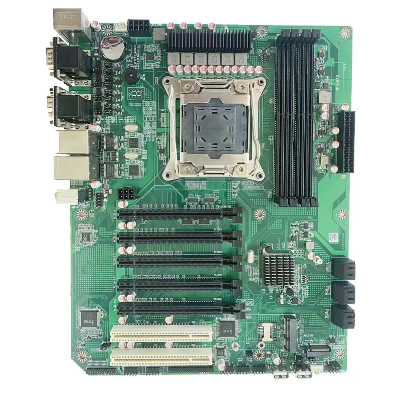 ATX Server Motherboard E5 2600 V3 V4 Dual Network 6SATA ECC DDR4