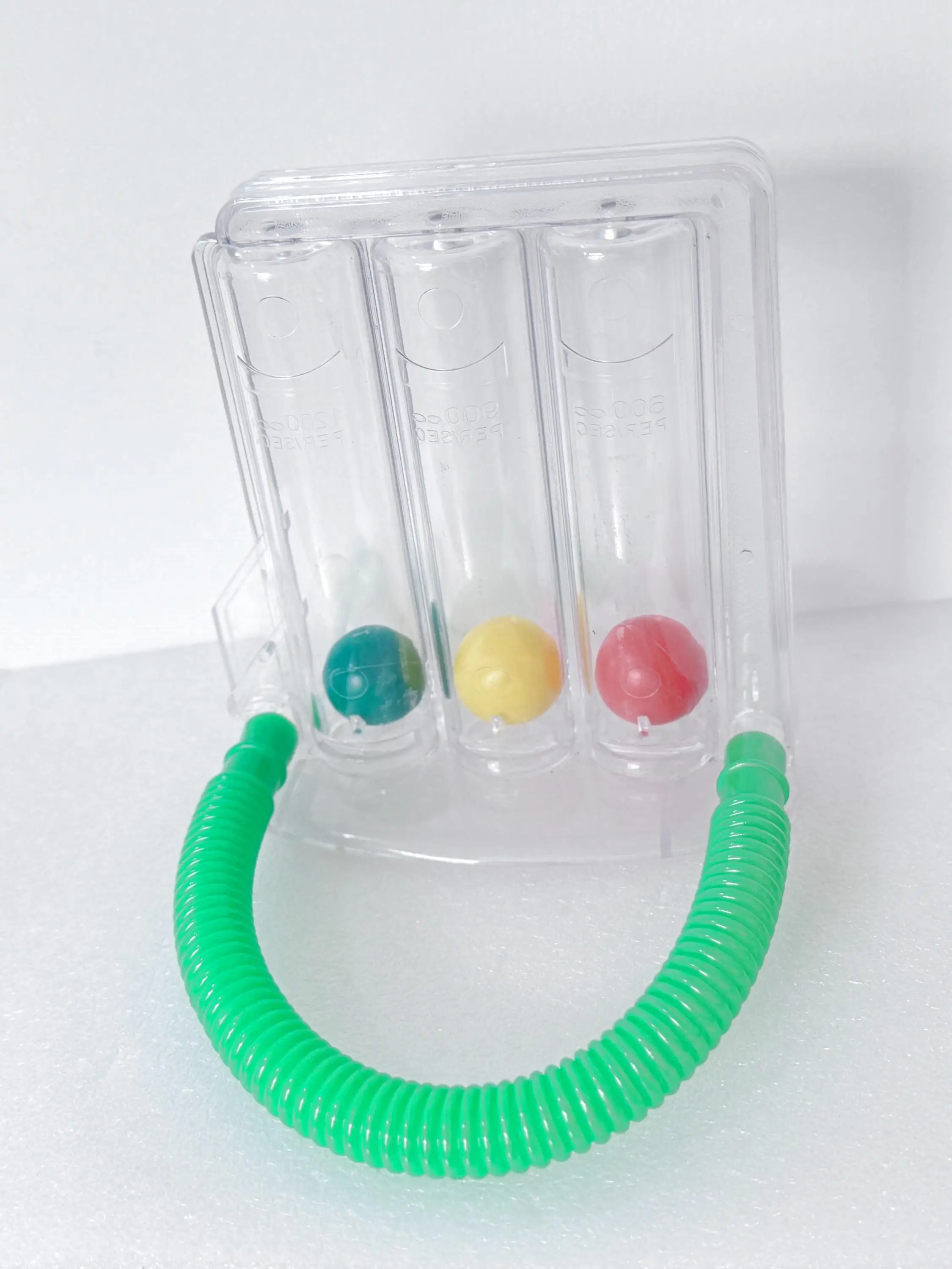 3 Balls Breathing Exerciser Lung Function Improve Trainer Respiratory Spirometry - Image 4